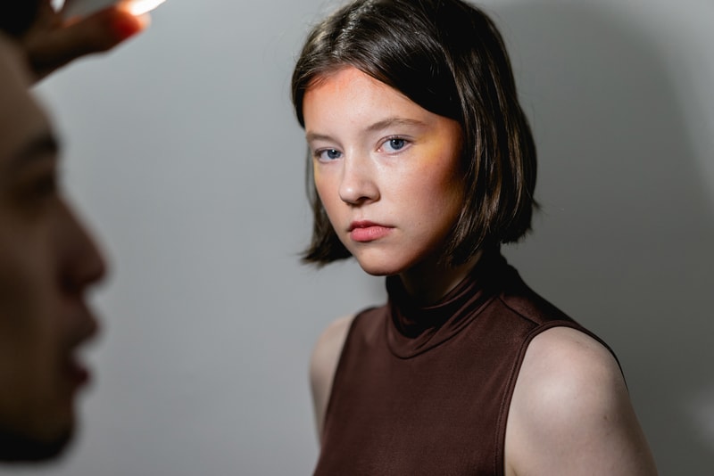 Eckhaus Latta Fall/Winter 2018 Backstage runway Behind the scenes new york fashion week
