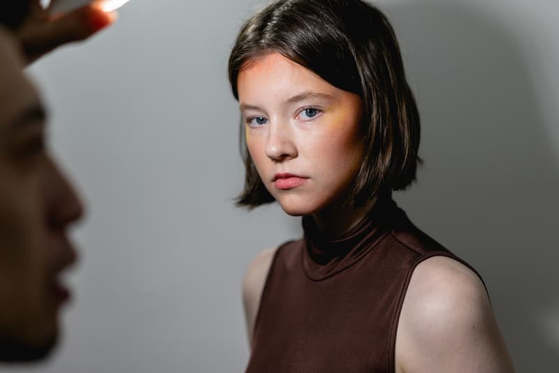 Eckhaus Latta Fall/Winter 2018 Backstage runway Behind the scenes new york fashion week