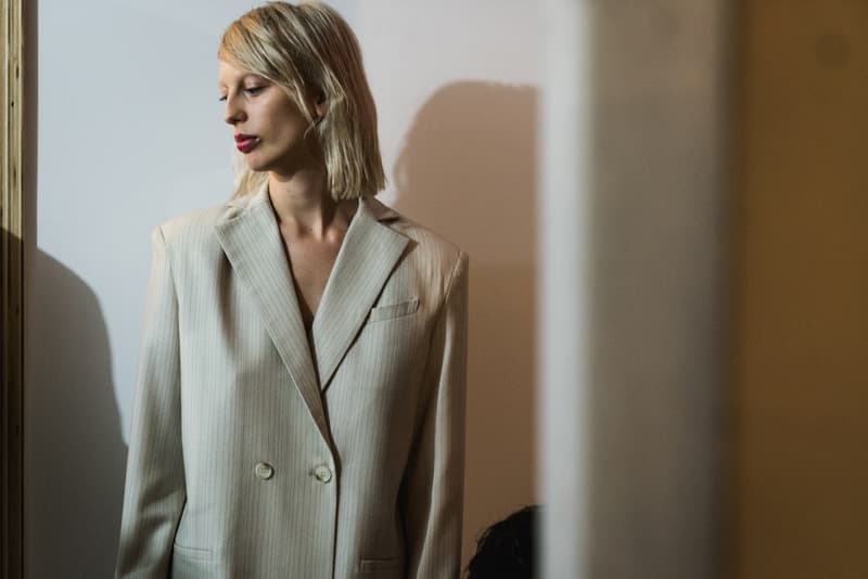 Eckhaus Latta Fall/Winter 2018 Backstage runway Behind the scenes new york fashion week