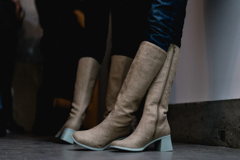 Eckhaus Latta Fall/Winter 2018 Backstage runway Behind the scenes new york fashion week