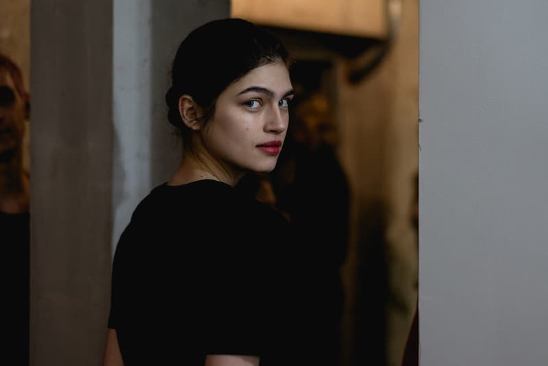 Eckhaus Latta Fall/Winter 2018 Backstage runway Behind the scenes new york fashion week