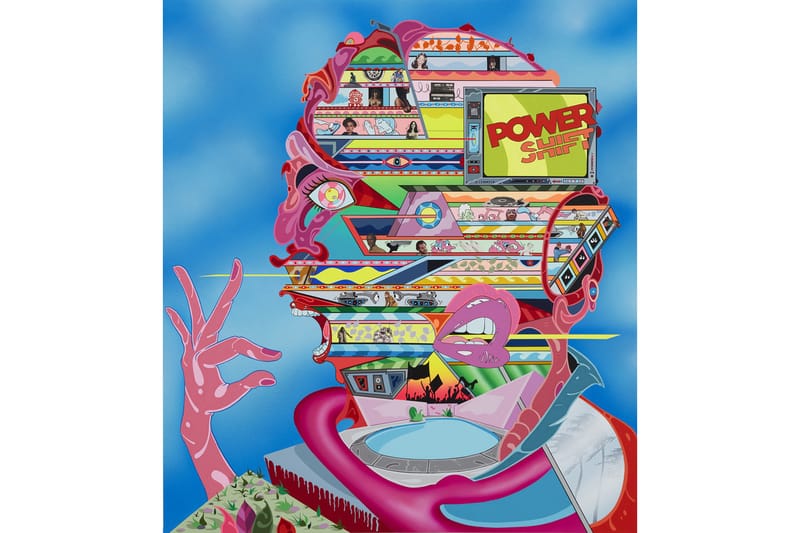 Erik Parker to Launch Trippy "New Mood" Exhibition in NYC