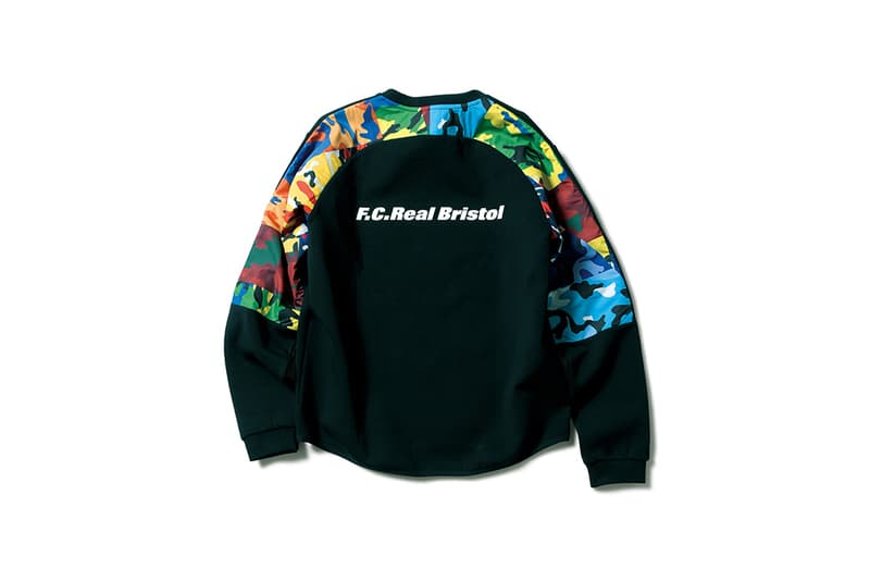 F.C. Real Bristol Drops Camo Spring/Summer 2018 Uniform Streetwear Casual Motorcycle Gear Soccer Futbol Football World Cup 2018