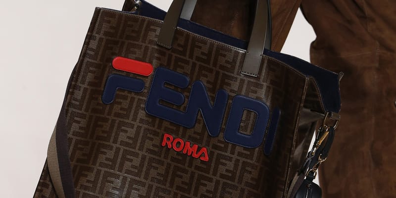 fendi fila tote