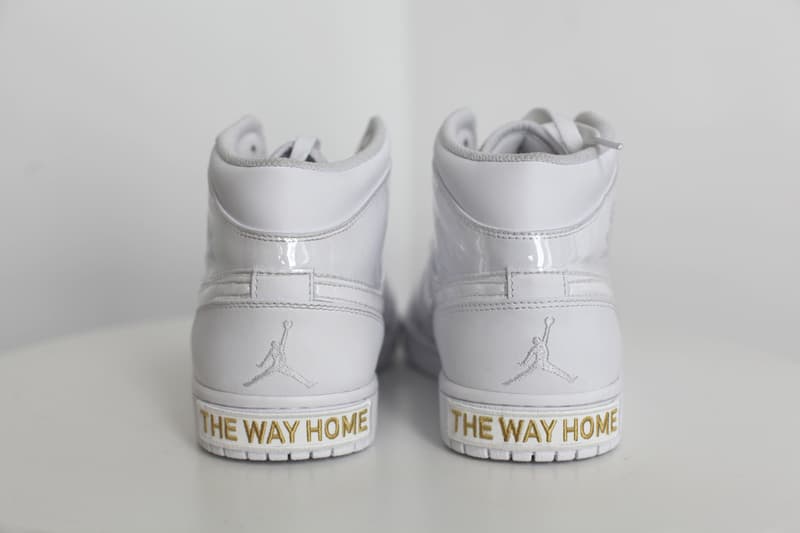 Feng Chen Wang Air Jordan 1 Closer Look Black White Fall/Winter 2018