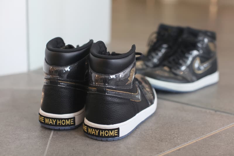 Feng Chen Wang Air Jordan 1 Closer Look Black White Fall/Winter 2018