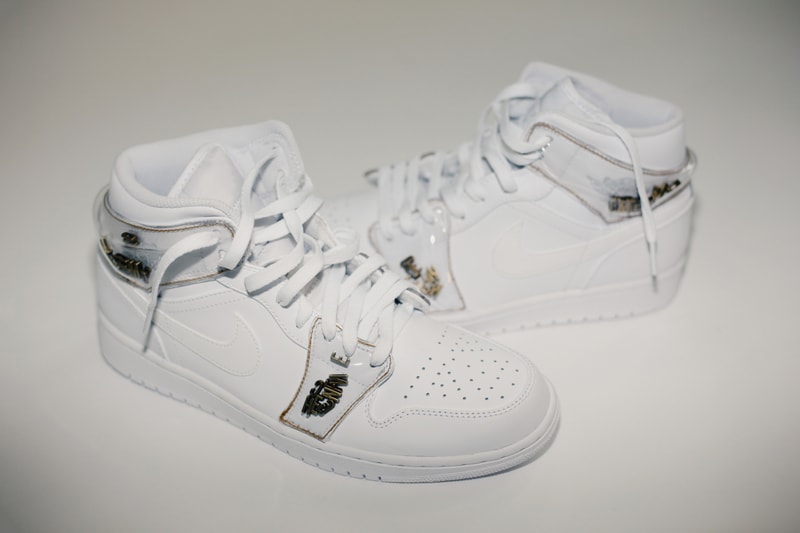 Feng Chen Wang Air Jordan 1 Closer Look Black White Fall/Winter 2018