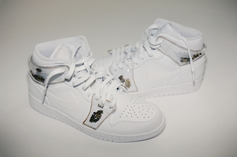 Feng Chen Wang Air Jordan 1 Closer Look Black White Fall/Winter 2018