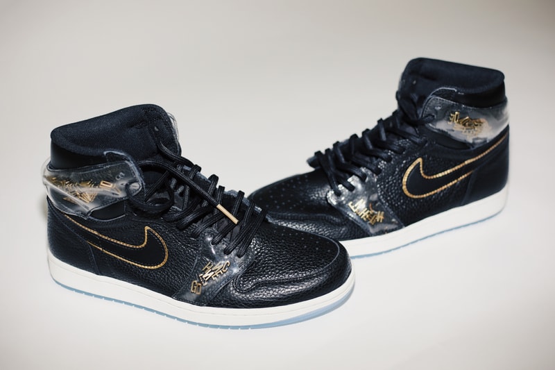 Feng Chen Wang Air Jordan 1 Closer Look Black White Fall/Winter 2018