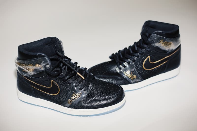 Feng Chen Wang Air Jordan 1 Closer Look Black White Fall/Winter 2018
