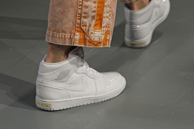 Feng Chen Wang Air Jordan 1 Closer Look Black White Fall/Winter 2018