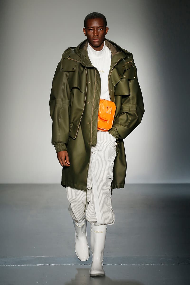 Feng Chen Wang Fall/Winter 2018 New York Fashion Week Men's Collection Runway Jordan Brand Air Jordan 1