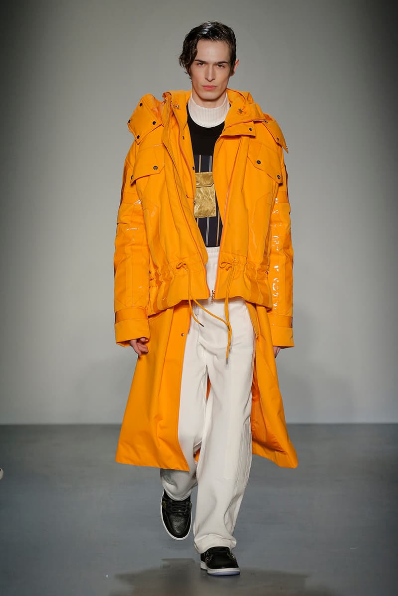 Feng Chen Wang Fall/Winter 2018 New York Fashion Week Men's Collection Runway Jordan Brand Air Jordan 1