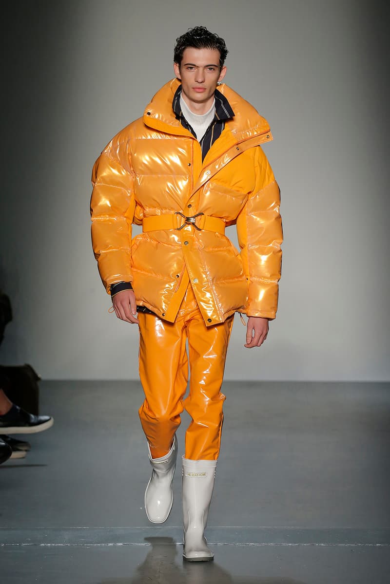 Feng Chen Wang Fall/Winter 2018 New York Fashion Week Men's Collection Runway Jordan Brand Air Jordan 1