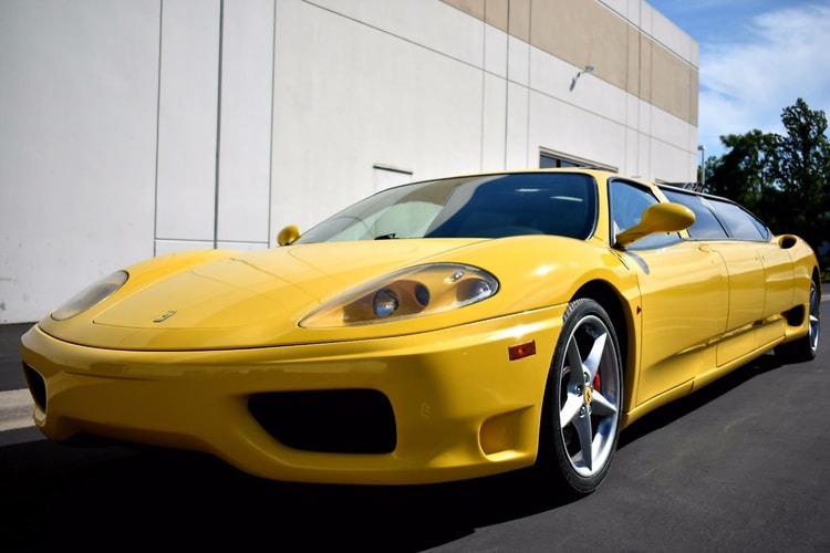 This Ferrari 360 Stretch Limo Failed to Sell
