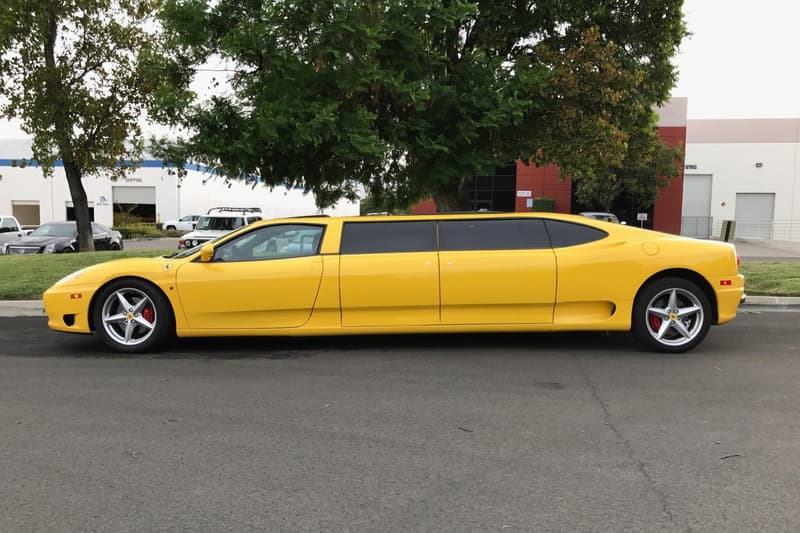 Ferrari 360 Stretch Limo Auction Fails eBay