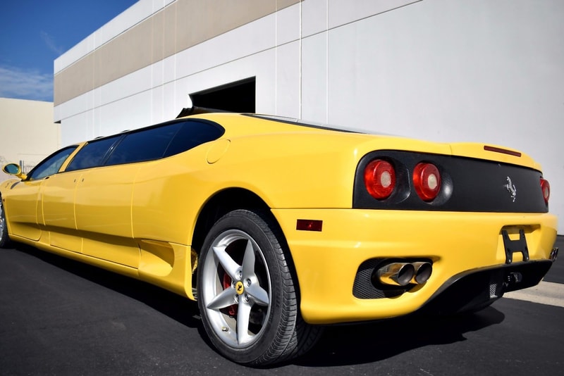Ferrari 360 Stretch Limo Auction Fails eBay