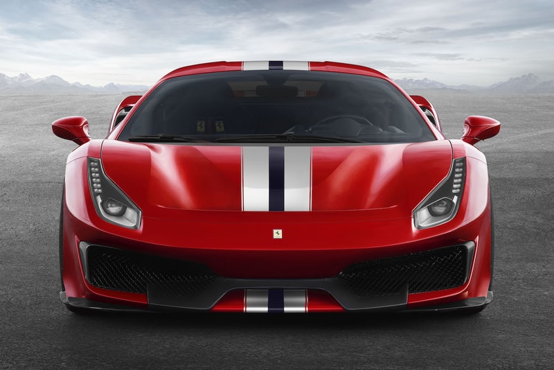 Ferrari 488 Pista car red 2018 sportscar sports hypercar supercar Geneva Motor Show