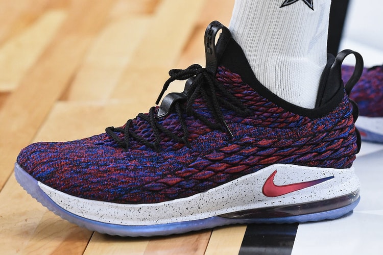 LeBron Wore the New Nike LeBron 15 Low On the Court Last Night