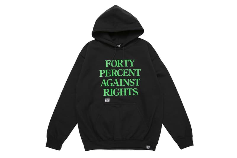 FPAR FORTY PERCENTS AGAINST RIGHTS Release First Spring/Summer 2018 Drop