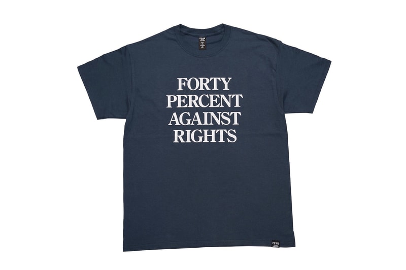 FPAR FORTY PERCENTS AGAINST RIGHTS Release First Spring/Summer 2018 Drop
