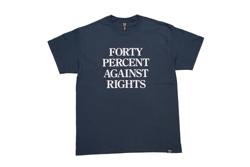 FPAR FORTY PERCENTS AGAINST RIGHTS Release First Spring/Summer 2018 Drop