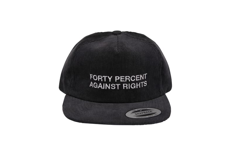 FPAR FORTY PERCENTS AGAINST RIGHTS Release First Spring/Summer 2018 Drop