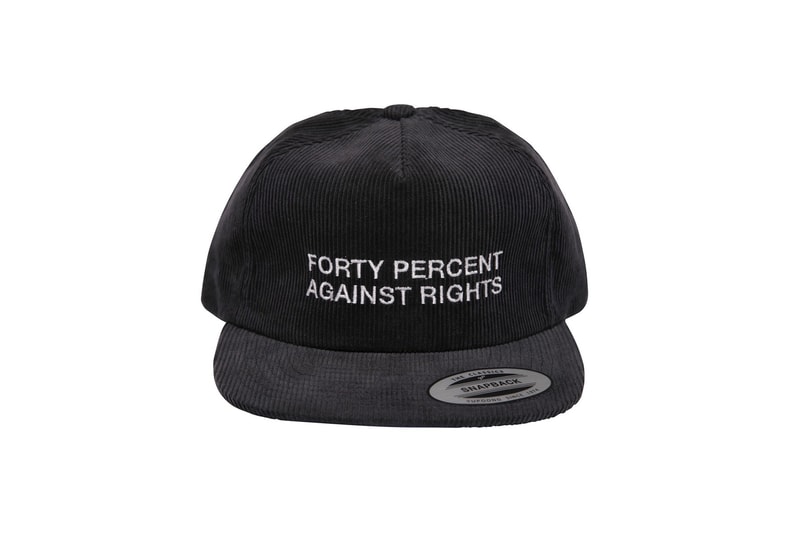 FPAR FORTY PERCENTS AGAINST RIGHTS Release First Spring/Summer 2018 Drop
