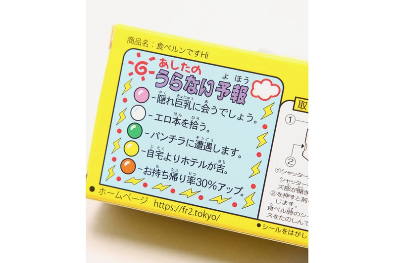 FR2 Fxxking Rabbits Candy Dispensing Camera Japan