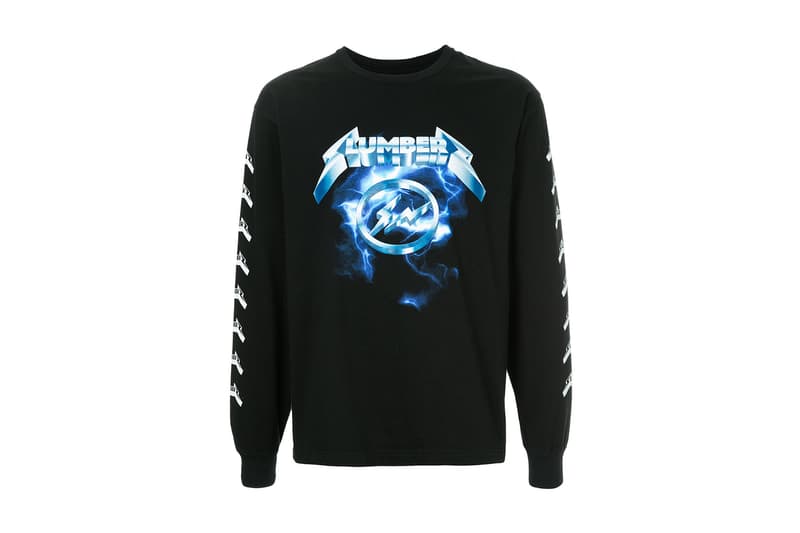 fragment design Neighborhood Slumbers Collaboration Now Available hiroshi fujiwara farfetch metallica ride the lightning shirt long sleeve japan limited