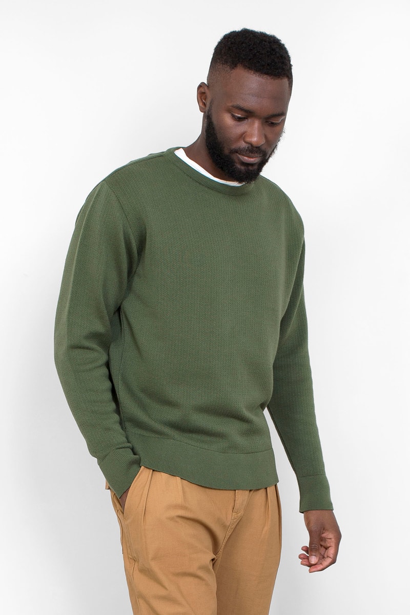 Garbstore The English Difference Knitwear Sportswear Made in England British Cardigan Crewneck