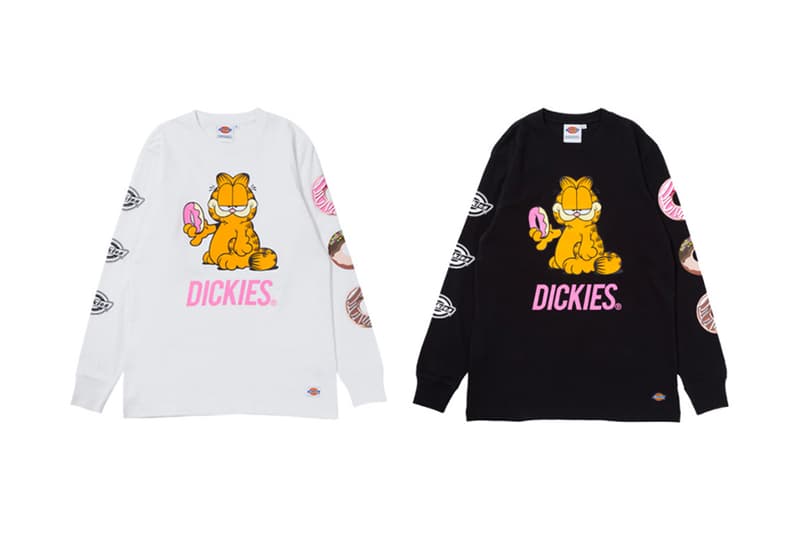 Dickies Garfield Collection Spring Summer 2018 hoodies T-shirts jersey crewneck