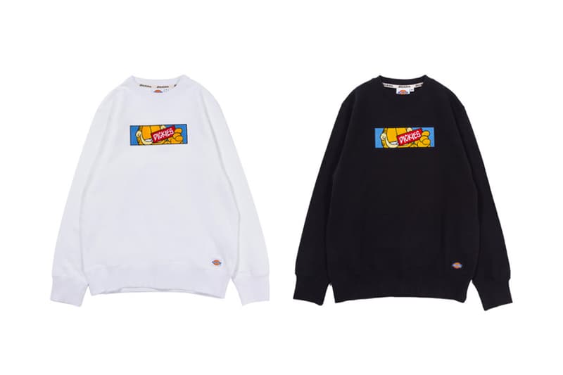 Dickies Garfield Collection Spring Summer 2018 hoodies T-shirts jersey crewneck