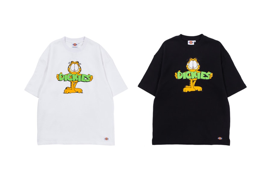 Dickies Garfield Collection Spring Summer 2018 hoodies T-shirts jersey crewneck