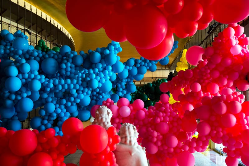 Massive Balloon Installation Fills Lincoln Center for New York City Ballet Art Series