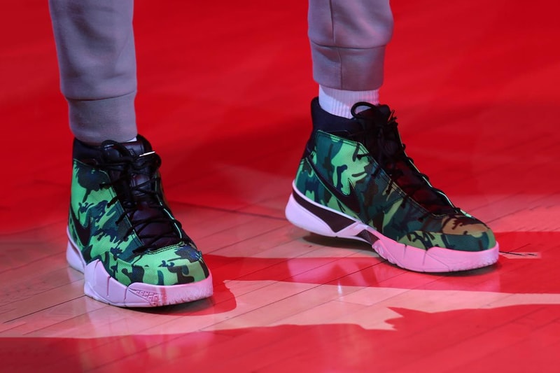 UNDEFEATED Nike Kobe 1 Protro Giannis Antetokounmpo NBA All-Star Weekend Makers of the Game Green Camo
