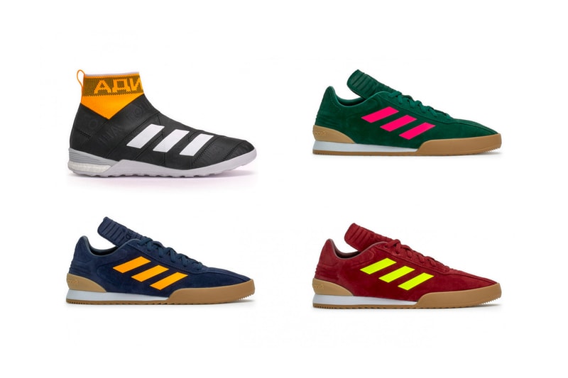 Gosha Rubchinskiy Spring Summer 2018 Second Drop Dover Street Market adidas football hoodies