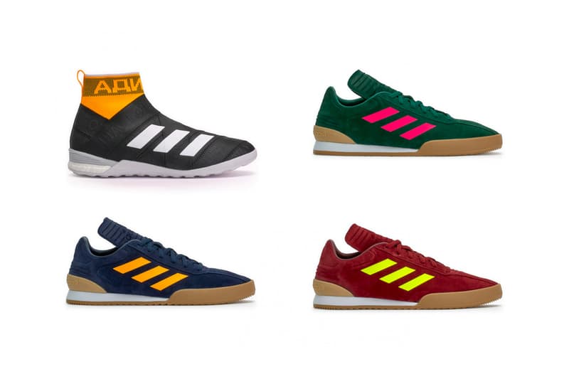 Gosha Rubchinskiy Spring Summer 2018 Second Drop Dover Street Market adidas football hoodies