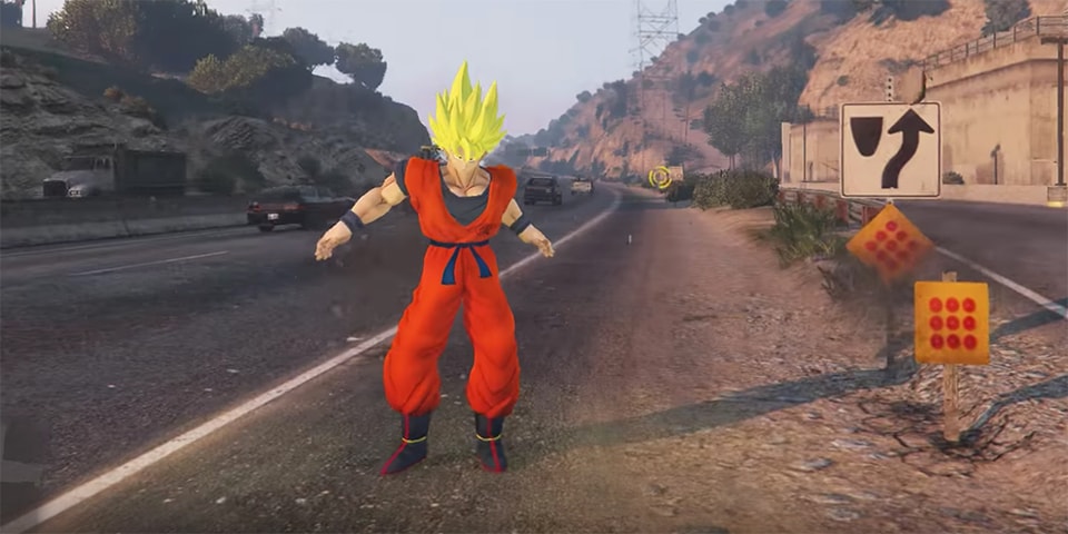Goku Added To Grand Theft Auto V By Julionib Hypebeast