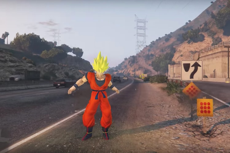 You Can Now Play as Goku on 'Grand Theft Auto V'