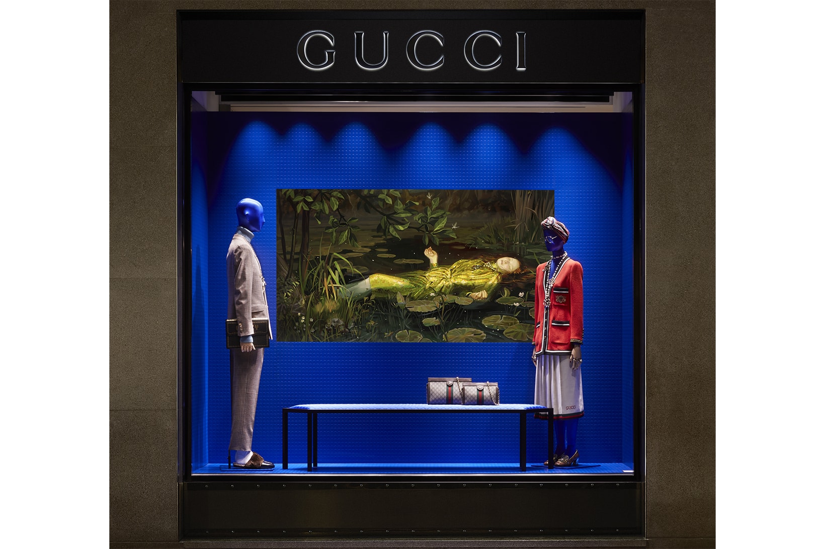 Gucci Ignasi Monreal Digital Experience storefronts windows art design 2018 spring summer campaign surreal hallucination