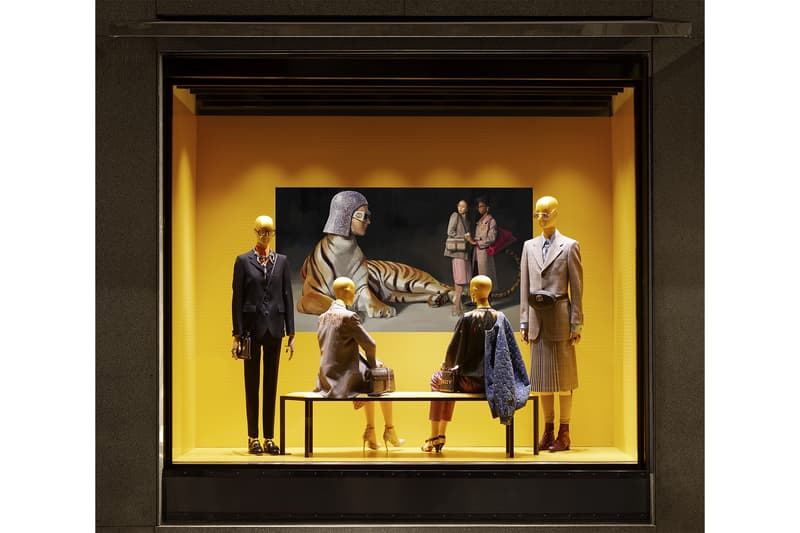 Gucci Ignasi Monreal Digital Experience storefronts windows art design 2018 spring summer campaign surreal hallucination