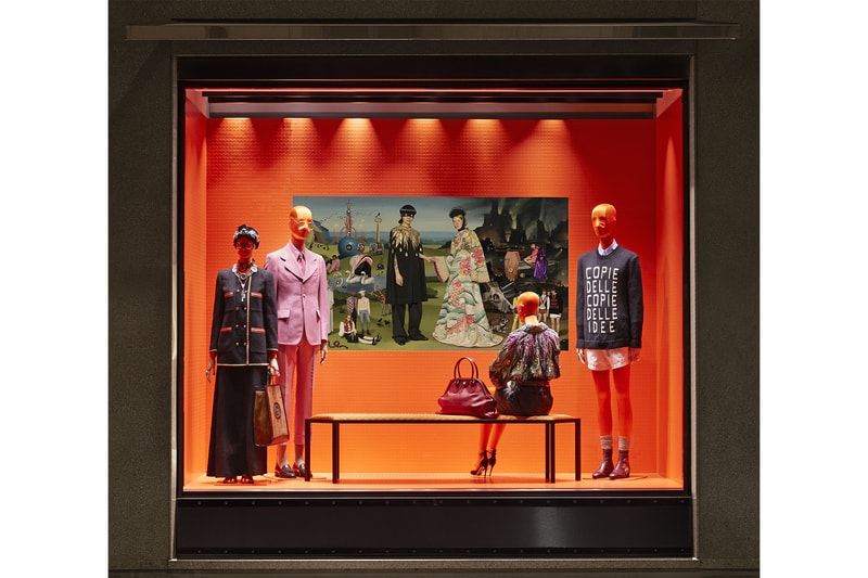 Gucci Ignasi Monreal Digital Experience storefronts windows art design 2018 spring summer campaign surreal hallucination