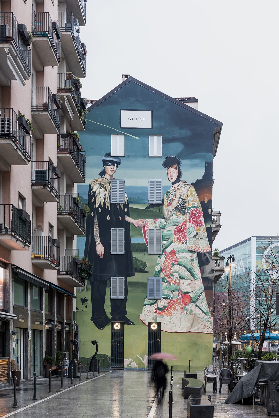 Gucci New Art Walls New York City Milan Colossal MEdia Urban Vision
