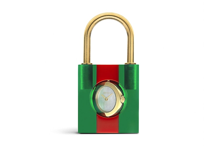 Gucci's Latest Accessory is a Padlock Featuring an Elegant Clock Face