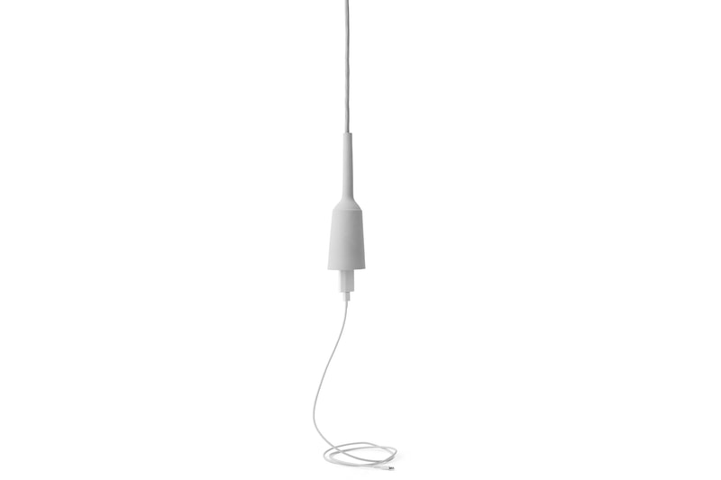 Hanging Lamp Plug Socket Porcelain Charging Device Lotte Douwes Menu Stockholm Furniture Fair