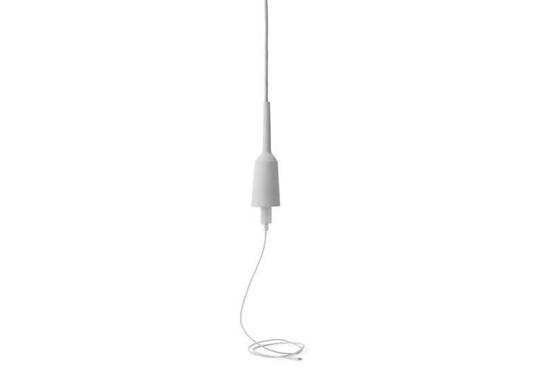 Hanging Lamp Plug Socket Porcelain Charging Device Lotte Douwes Menu Stockholm Furniture Fair