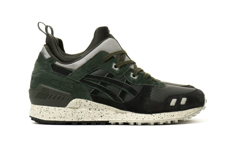 HAVEN ASICS GEL-Lyte III MT Closer Look Forest Green Black