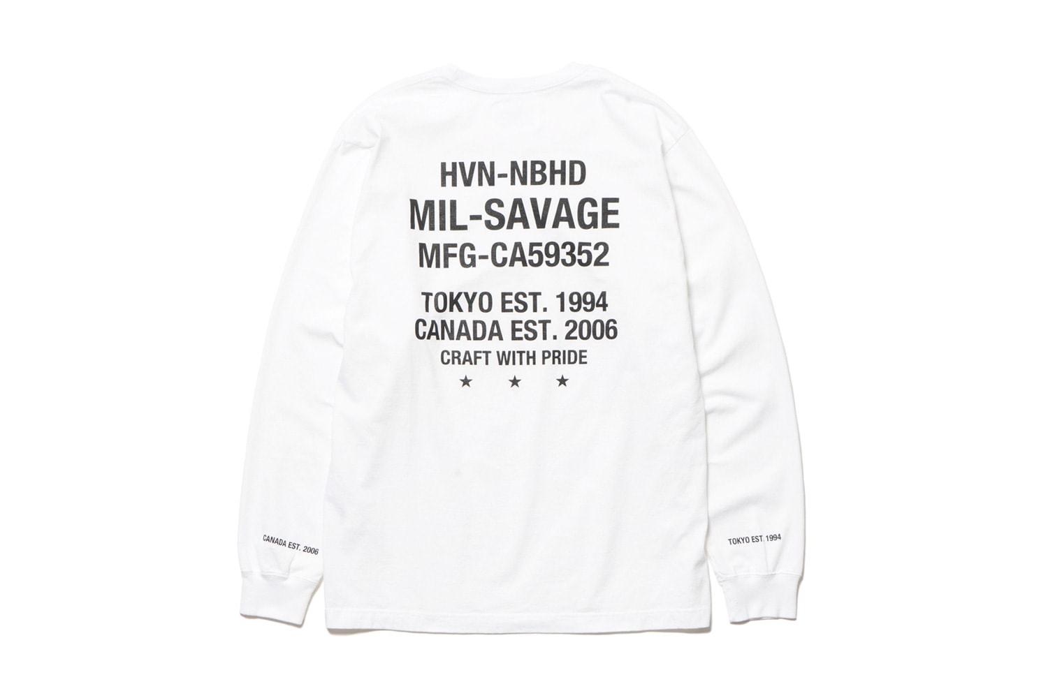 HAVEN x NEIGHBORHOOD Collection MIL-SAVAGE release date Available Now purchase