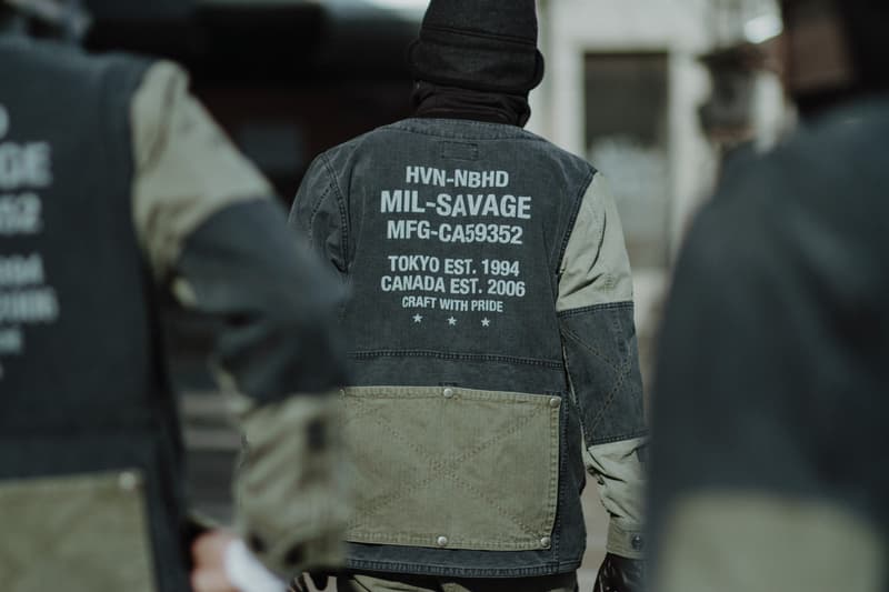 HAVEN NEIGHBORHOOD MIL-SAVAGE Collection Lookbook Editorial Release Info